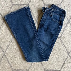 High rise flare jeans worn once!